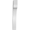 Ekena Millwork 3 1/2-in. W x 16-in. D x 28-in. H Legacy Architectural Grade PVC Knee Brace BRCP035X16X28LEC - alternate 4